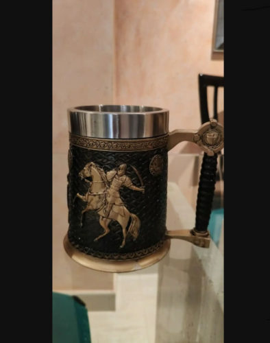 Caneca Cavaleiro Medieval Imperial em Batalha photo review