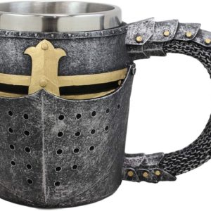 Caneca Capacete Cavaleiro Medieval