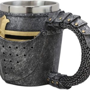 Caneca Capacete Cavaleiro Medieval