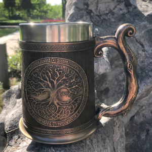 Caneca Árvore Viking Yggdrasil