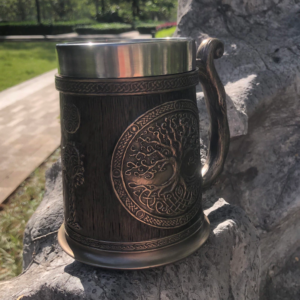 Caneca Árvore Viking Yggdrasil