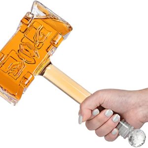 Garrafa de Vidro para Whisky Mjölnir Thor